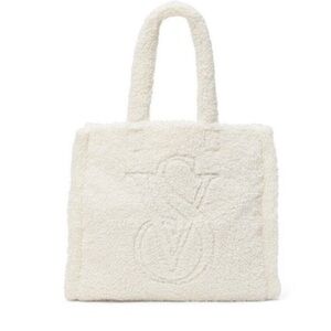 NWOT Victoria Secret Sherpa Weekender Tote Bag